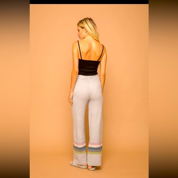 HEM & THREAD ANTHROPOLOGIE SOFT BAREFOOT DREAMS STYLE WIDE LEG PANTS ❤️NWT❤️ - Picture 2 of 5